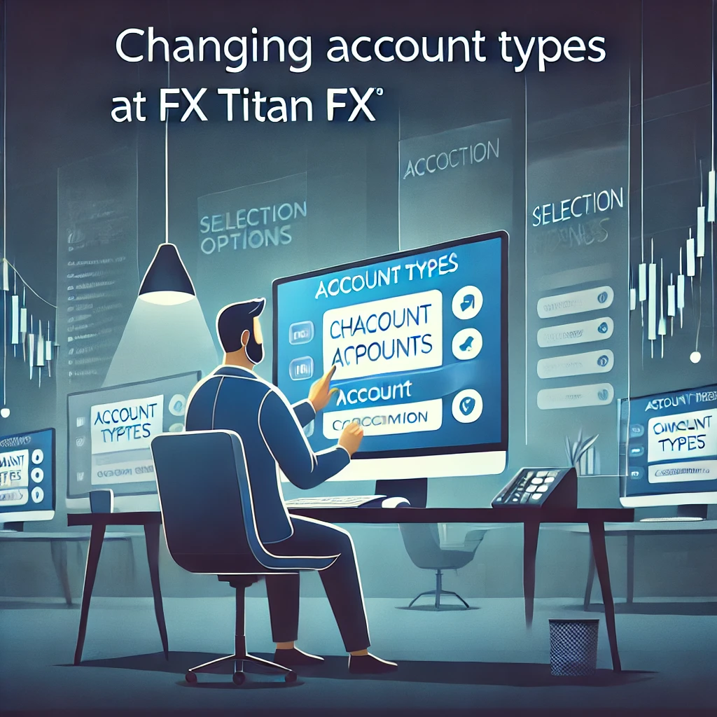 Titan FX 口座タイプ 変更