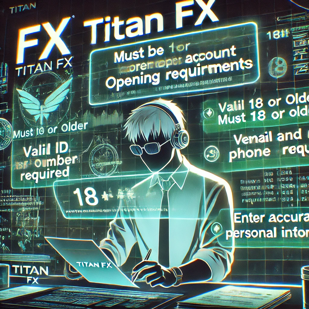Titan FX 口座開設 条件