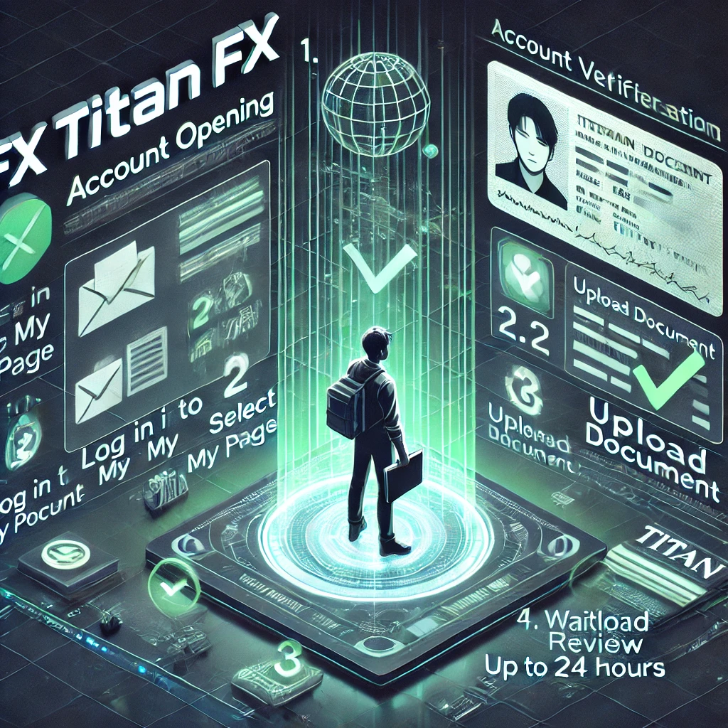 Titan FX 口座開設 本人確認 手順